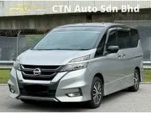2018 Nissan Serena 2.0 S-Hybrid High-Way Star Premium MPV / NEW FACELIFT / 7-SEATER FAMILY CAR / 2-POWER DOOR / LEATHER SEAT / EXTENDED WARRANTY (T&C)