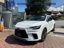 2024 Lexus RX 350 2.4 FSPORT (BIG BIG OFFER)  JAPAN IMPORT 5A + RED HALF ALCANTARA LEATHER SEATS + 22 INCH DISPLAY AUDIO + 21 INCH ALLOYWHEEL