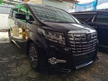 2016 Toyota Alphard 2.5 SC (A) Japan Grade 4.5 Original Mileage Pre Crash Sunroof Pilot Seats