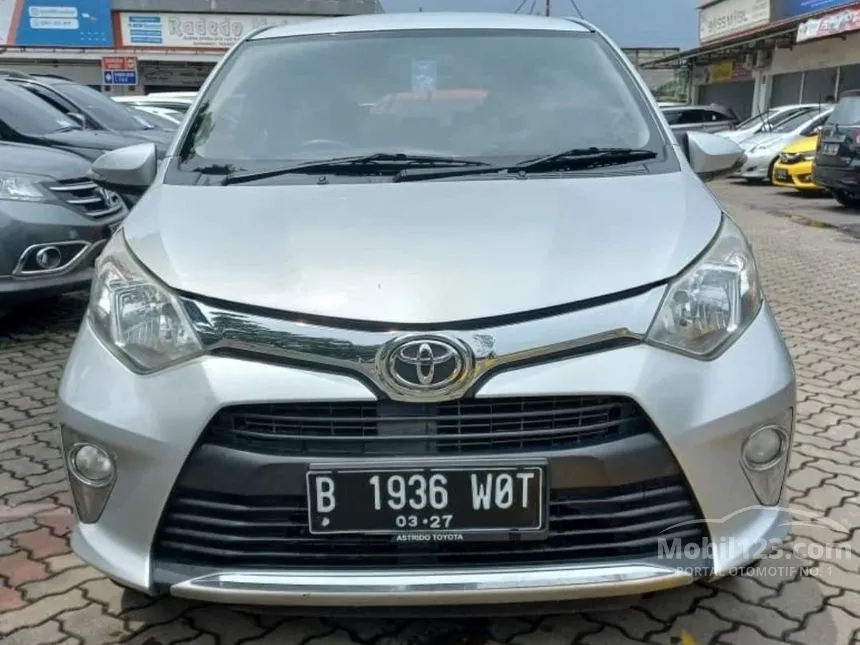 Jual Mobil Toyota Calya 2016 G 1.2 di Banten Manual MPV Silver Rp 98.000.000