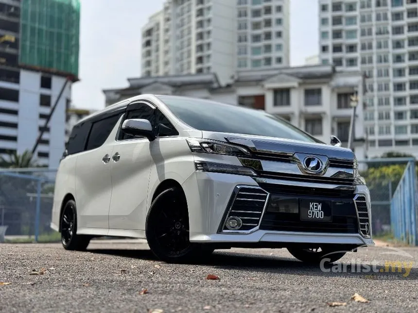 2015 Toyota Vellfire ZG MPV
