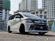2015 Toyota Vellfire 2.5 ZG MPV