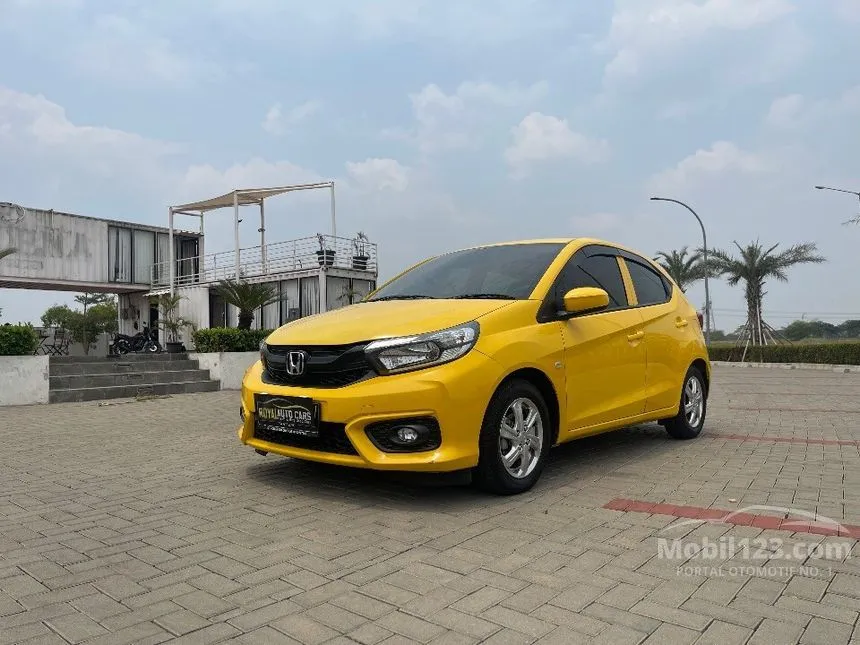 Jual Mobil Honda Brio 2019 Satya E 1.2 di Banten Automatic Hatchback Kuning Rp 141.000.000