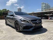 2015 Mercedes-Benz A45 AMG 2.0 4MATIC Hatchback INCLUDED SST , NEW FACELIFT , PRICE NEGO , RECARO SEAT , HARMAN CARDON SOUND
