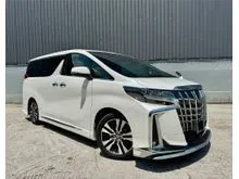2021 Toyota Alphard 2.5 SC DIM BSM SUNROOF 3LED ROOF MONITOR MODELISTA BODYKITS LOW MILEAGE GOOD CONDITION USED