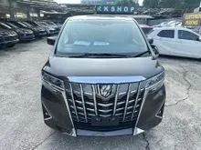 2020 Toyota Alphard 2.5 G X MPV 8 SEATER 2 POWER DOOR