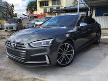 2017 Audi S5 3.0 TFSI Quattro Hatchback FULL SPEC WITH FRONT CAMERA