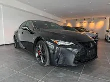 FULL SPEC - 2022 Lexus IS 300 2.0 F Sport - SUNROOF - RED INTERIOR - 35K MILEAGE - 360 CAMERA - BSM - READY STOCK