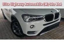 BMW X3 2.0 xDrive20i LCI Facelift Year 2015  by BMW Service Record White Premium Edition Genuine Infor 3 Years WARRANTY