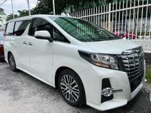 2017 Toyota Alphard 2.5 SC PILOT SEAT SUNROOF UNREGISTER