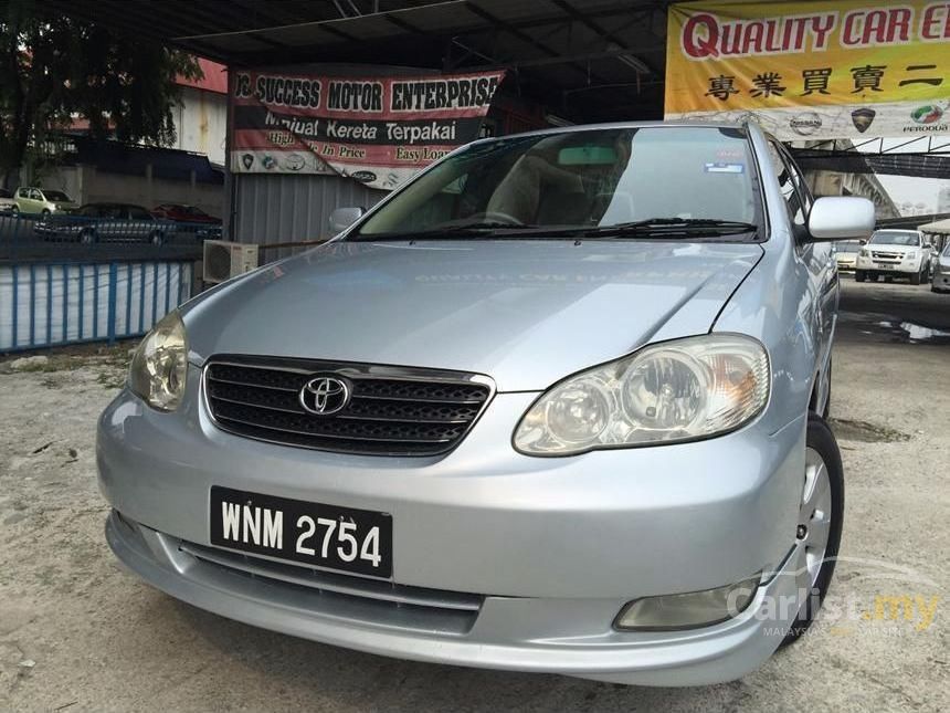 Toyota Corolla Altis 2005 E 1.6 in Kuala Lumpur Automatic 