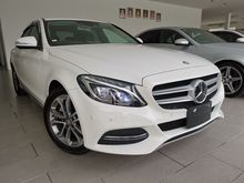 2014 Mercedes-Benz C200 2.0 Avantgarde HUD POWERBOOT WHITE OFFER UNREG