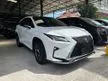 Recon 2019 Lexus RX300 2.0 F SPORT SUV ** Red Leather / Panoramic Roof / BSM / HUD / 3 Eye LED / Side/Back Camera / Power Boot / LKA ** FREE 5 YR WARRANTY