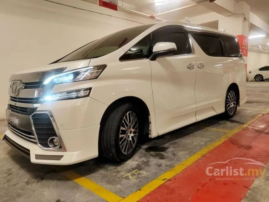 2015 Toyota Vellfire ZA G Edition MPV