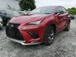 Recon Sunroof Black Leather 2018 Lexus NX300 2.0 F Sport SUV