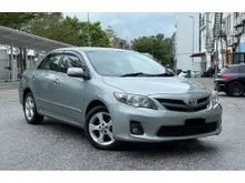 2010 Toyota Corolla Altis 2.0 V FACELIFT PADDLE SHIFT ELECTRIC LEATHER SEAT LOW MILEAGE ONE OWNER