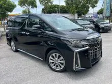 2021 Toyota Alphard 2.5 S Type Gold JBL Home theatre set with 360 Cam (PRICE INCLUDED SST & DUTY TAX)
