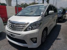 0% GST 2014 Toyota Alphard 2.4 G 240S Gold MPV
