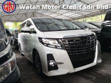 2017 Toyota Alphard 2.5 SC 360 CAM SUNROOF PRE CRASH INC SST JAPAN UNREG