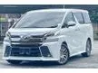 Recon 2017 Toyota Vellfire 2.5 Z G Edition MPV
