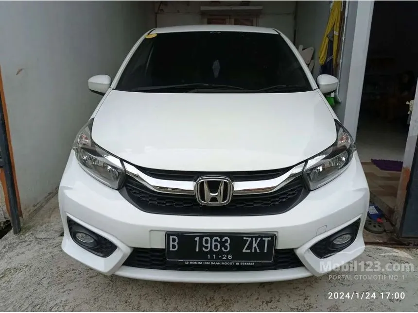 Jual Mobil Honda Brio 2021 E Satya 1.2 di Sumatera Selatan Manual Hatchback Putih Rp 146.000.000