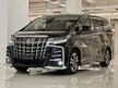 Recon 2018 Toyota Alphard 2.5 G S C Package MPV Sunroof / Dim / Power Boot / 5 Years Warranty