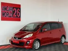 ORI2016 Perodua Alza 1.5 AV ADVANCE MPV 1 OWNER/1 YR WARRANTY/LEATHER SEATS/ANDROID PLAYER