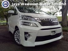 2013 Toyota Vellfire 2.4 Z SPECIAL OFFER RECON UNREG