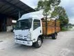 Recon Unregistered Original 17 Kaki Isuzu NQR75 Wooden Cargo With Wooden Pagar For Sell