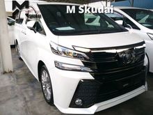 2017 Toyota Vellfire 2.5 Z Golden Eyes ALPINE PLAYER & SUNROOF & P.CRASH!!!