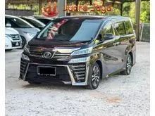 2018 Toyota Vellfire 2.5 ZG MPV MOST CHEAPEST IN JB (Fast Loan Approval , No Hidden Fee ) - Cars for sale