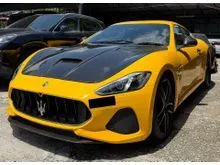 2018 MASERATI MSIA IMPORT NEW GranTurismo Ferrari 4.7 V8 MC CARBON PACK 6K KM Perfect NEW Condition No Accident No Flood