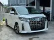 Recon 2020 Toyota Alphard 2.5 SC MPV JBL 4CAM HTS SUNROOF BSM UNREG LOW MILEAGE