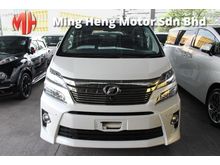 2014 Toyota Vellfire 3.5 Z G Edition MPV