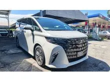 2025 Toyota Alphard 2.5 Z JBL MPV (GRADE 6A-155 KM)JBL,SIDE STEP  - 7 YEARS WARRANTY