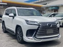 6A MARK LEVINSON 2023 Lexus LX 600 3.4 7 Seater COOLBOX REAR ENTERTAINMENT BODYKIT FULL SPEC SUV