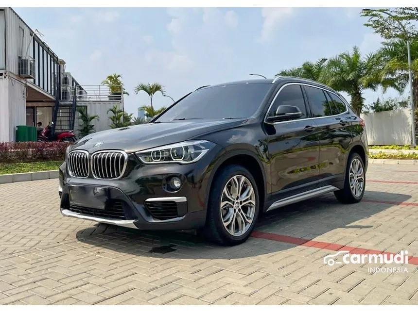 Jual Mobil BMW X1 2019 sDrive18i xLine 1.5 di Banten Automatic SUV Hitam Rp 495.000.000