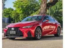 SPECIAL RARE COLOR COMBO WITH RED INTERIOR 2021 Lexus IS 300 2.0 F Sport