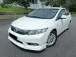 Used 2013 Honda Civic 1.8 S i-VTEC Sedan (A) FULL SERVICE RECORD BY HONDA FULL LEATHER SEAT COST 3K++ FREE ONE YEAR WARRANTY - Cars for sale