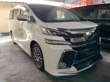 2015 Toyota Vellfire 3.5 ZG UNREG