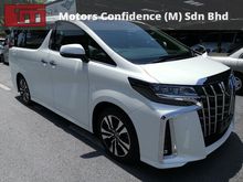 2018 Toyota Alphard 2.5 SC (SUNROOF) (INNER MIRROR) (ORI MILEAGE 10,000KM) (GRADE 5/A) (SALES TAX DISCOUNT)