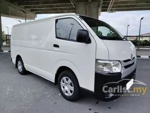 2018 Toyota Hiace 2.5 Panel Van Van