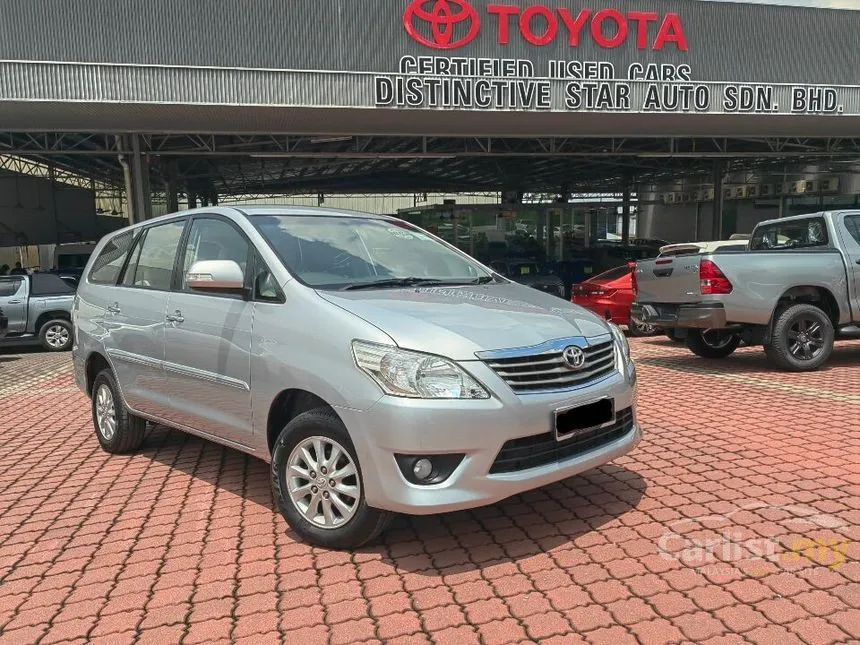 2013 Toyota Innova G MPV