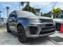 2018 LAND ROVER RANGE ROVER SPORT SVR 5.0 / CARBON PACKAGE / MERIDIAN /