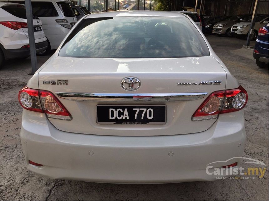 Toyota Corolla Altis 2012 G 1.8 in Kuala Lumpur Automatic 