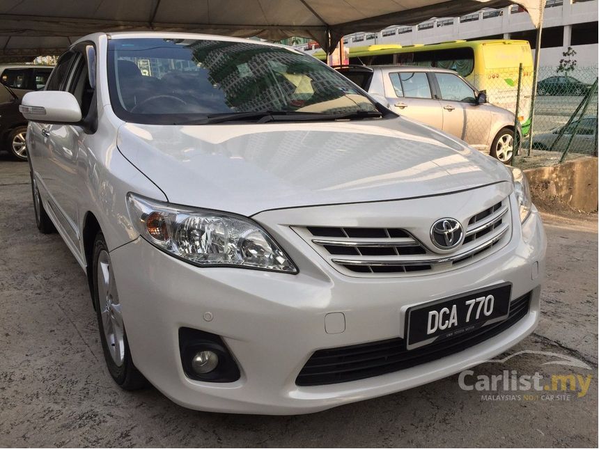 Toyota Corolla Altis 2012 G 1.8 in Kuala Lumpur Automatic 