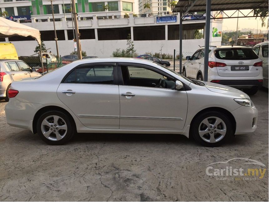 Toyota Corolla Altis 2012 G 1.8 in Kuala Lumpur Automatic 
