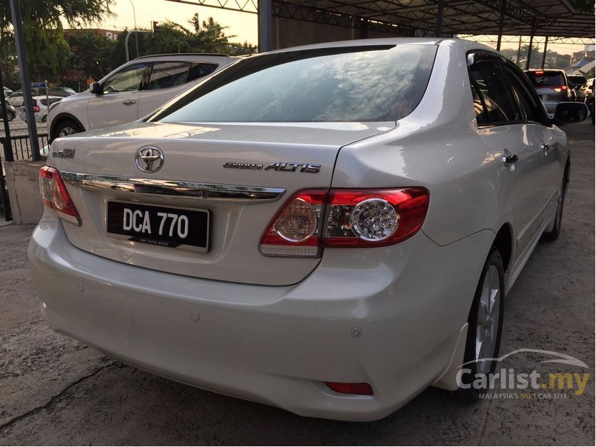 Toyota Corolla Altis 2012 G 1.8 in Kuala Lumpur Automatic 