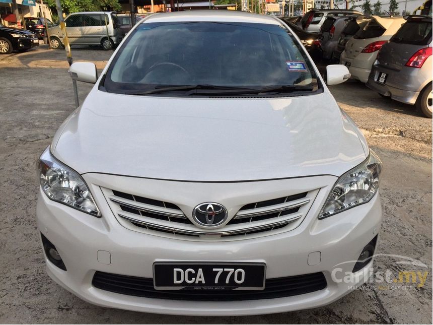 Toyota Corolla Altis 2012 G 1.8 in Kuala Lumpur Automatic 