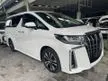 Recon (YEAR END PROMOTION & 5YRS WARRANTY) 2020 Toyota Alphard 2.5 G S C Package MPV